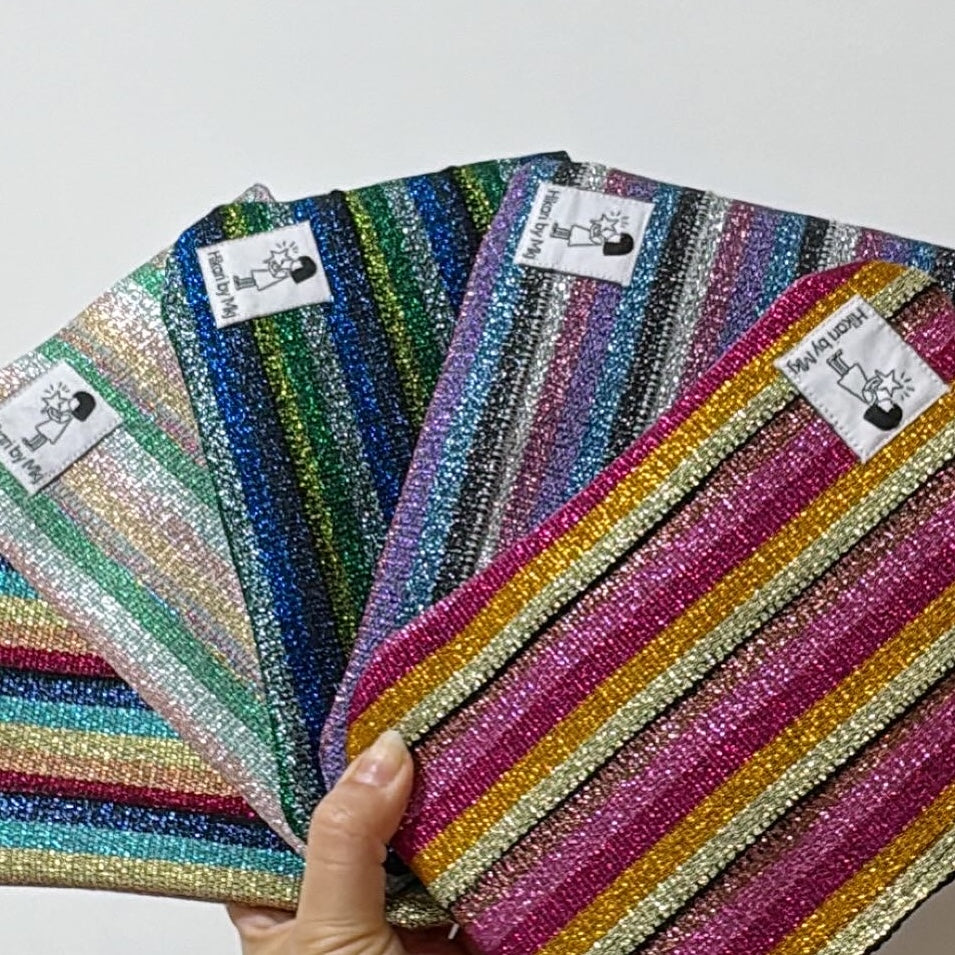 Glitter pouch Purple