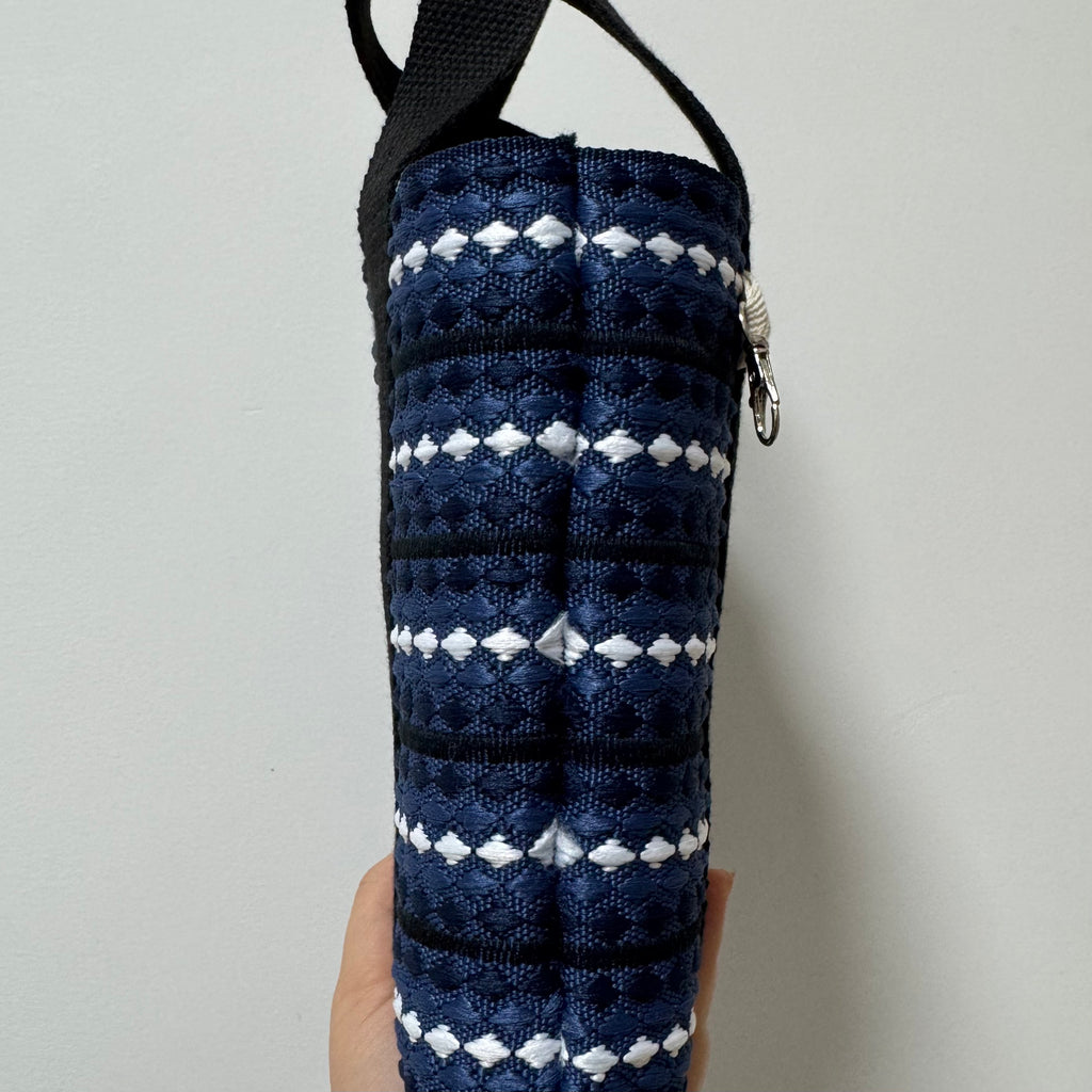 Cushion weave Hand bag Pink (S)